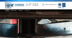 Desktop Screenshot of corida.com.my